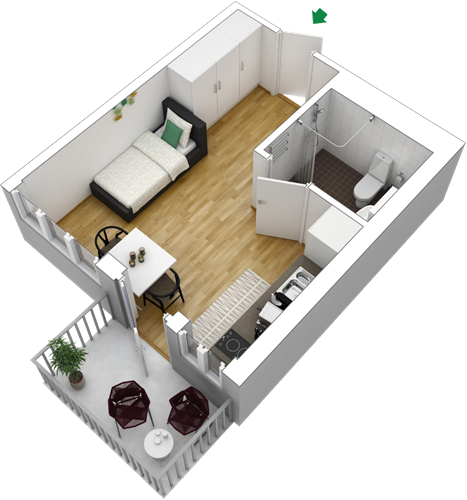 Beryllgatan 102 lgh 1108